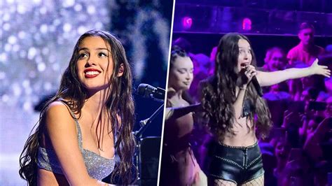 olivia rodrigo nude|Olivia Rodrigo suffers wardrobe malfunction onstage: I almost。